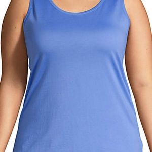 Womens Supima Cotton Scoop Neck Tank Top